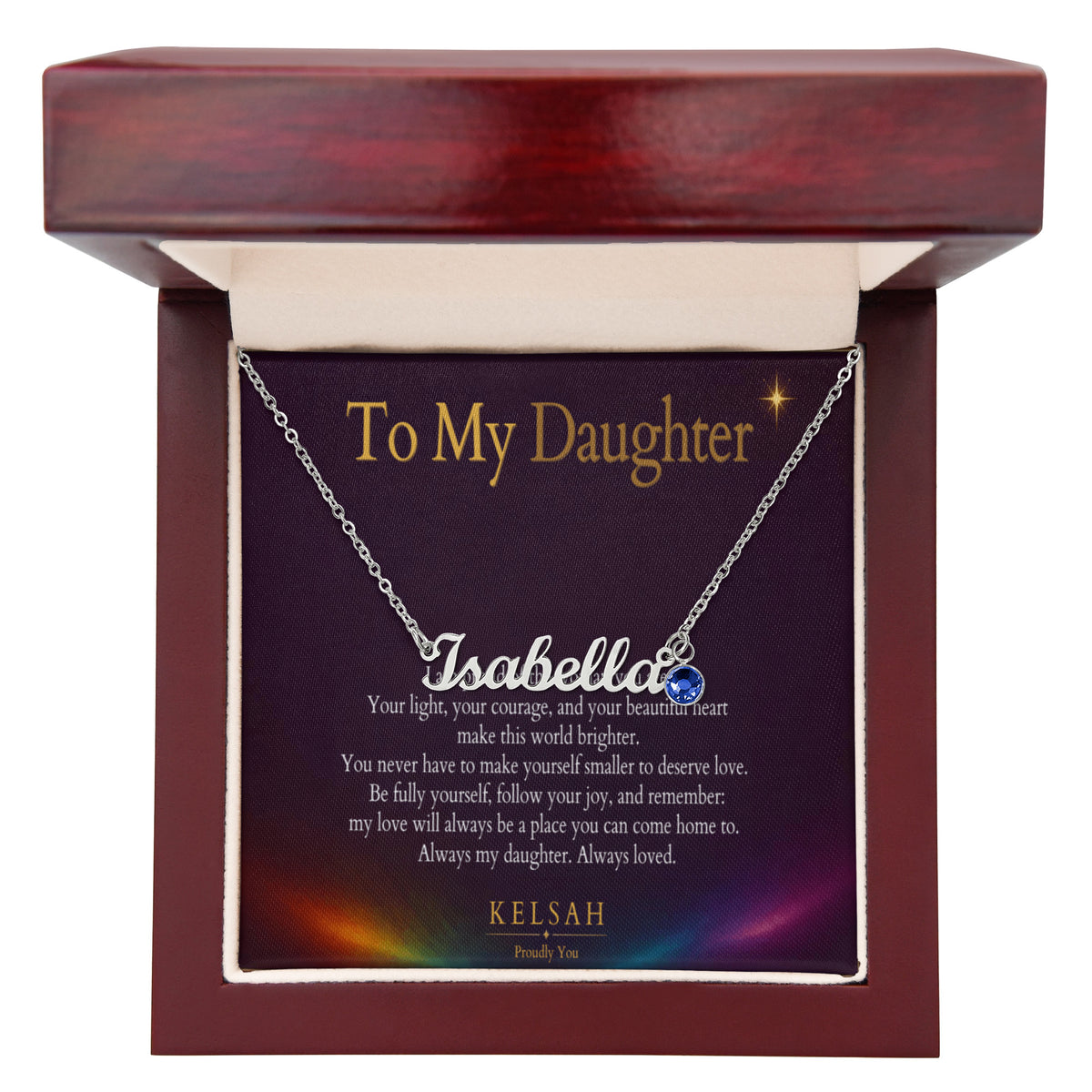 To My Daughter - Proudly You