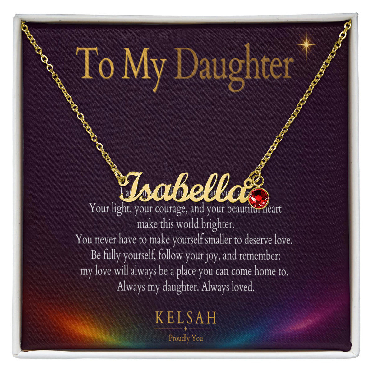 To My Daughter - Proudly You
