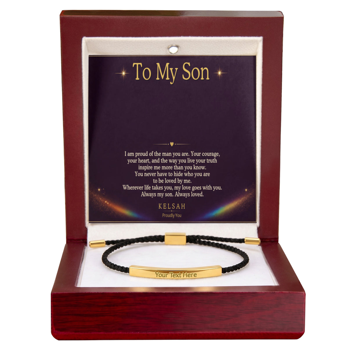 To My Son - Proudly You