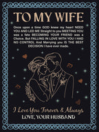 To My Wife - Heirloom Woven Blanket